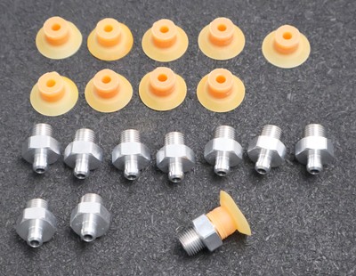 Schmalz 10x flat suction cup SGPN 20 NK-40 G1/8-AG size 20 suction power 8.5N
