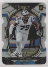 2022 Panini Select Concourse Silver Prizm Die-Cut Ikem Ekwonu #34 2l4