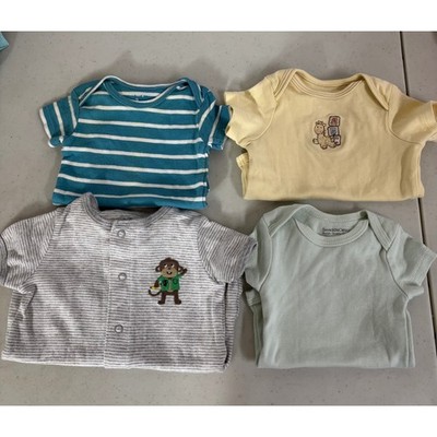 Baby Clothes Bodysuits 3 Months Carter's SwaddleDesigns Little Me set of 4
