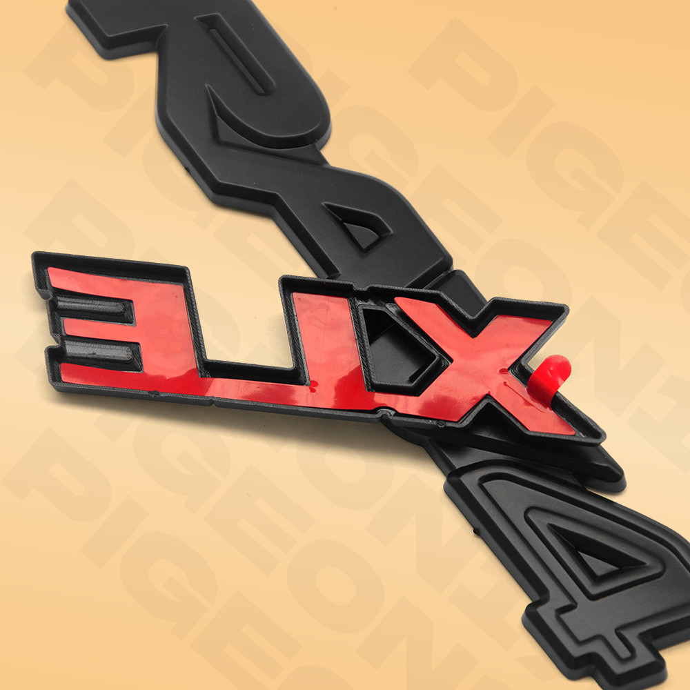 For Rav4 XLE AWD 2019-2025 Letter Overlay Emblem Matte Blackout Badge Nameplate