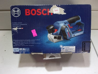 #ad BOSCH 12V CORDLESS PLANER W SAWDUST BAG # GHO12V 08N .. $120.00