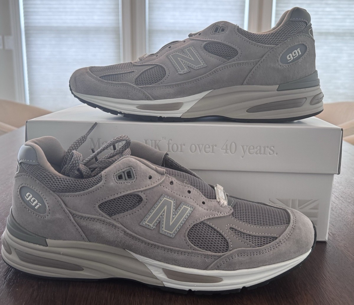 Kith x New Balance 991v2 Moonrock - Size 10 New In Box - Ready To