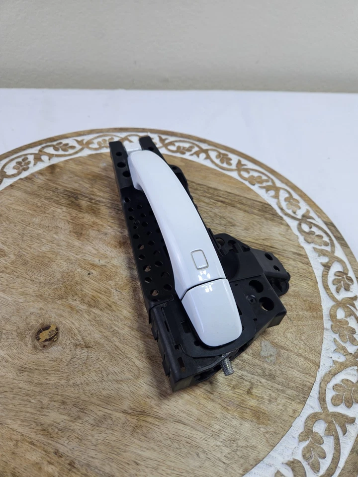 Audi Q5 2010 manija de puerta exterior delantera derecha pasajero blanco OEM Foto 2 de 4