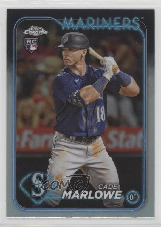 2024 Topps Chrome Refractor Cade Marlowe #266 6u5