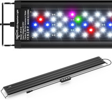 Led Aquarium Light for Plants-Full Spectrum Fish Tank Light with Timer Auto On/O