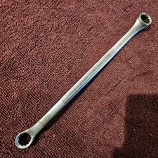 Vintage Craftsman 3/8" X 7/16" Offset Box End Wrench USA, =V= Series