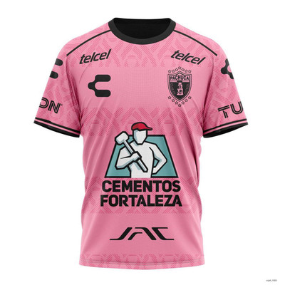 Personalized LIGA MX C.F. Pachuca Special Home In Pink Shirt 3D Mexico Soccer