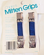 Children's Mitten Grips Blue-Never Lose Gloves Again 