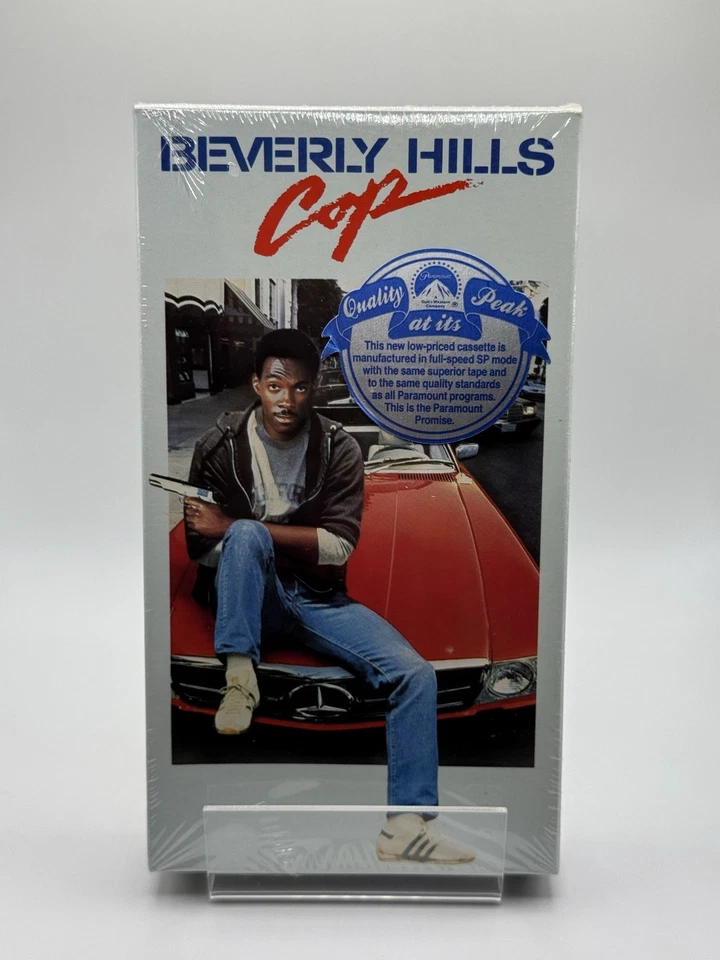 Beverly Hills Cop (VHS, 1989) Early Print Factory Sealed Watermarks - Image 2 of 4