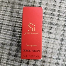 Si Passione Eau De Parfum Giorgio Armani .24 Fl Oz travel small