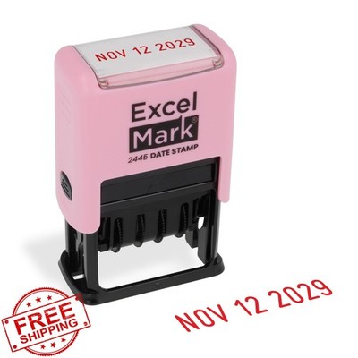 ExcelMark 2445 Date Stamp   Perfect for Shipping, Receiving, Expiration and D...