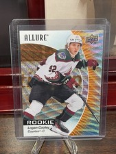 2023-24 Upper Deck Allure Rookie Orange Slice Logan Cooley #106 Utah Mammoth RC