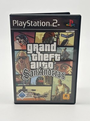 PS2 Sony Playstation 2 - Grand Theft Auto San Andreas GTA - CIB/PAL