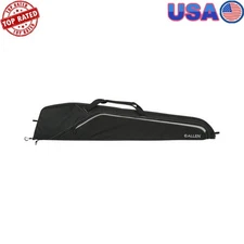 Durable Soft Firearm Case W/ Lockable Zippers Ample Storage Fleece Lining New