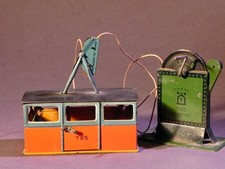 "RIGI"-Seilbahn, Blech-Original von E.P.Lehmann, Vorkrieg