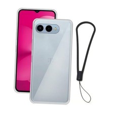 Clear Case for T-Mobile REVVL 8 Cell Phone, Flexible TPU Cover Slim Fit Clear