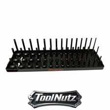 Snap-on Tools New Ka383metbk Gloss Black 38 Metric 45 Post Socket Storage Tray