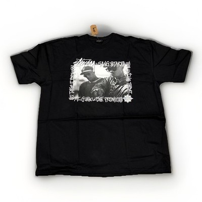 Stussy x Gang Starr Take It Personal Tee Black Size XL Brand New