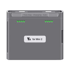 Dual Battery Charger 2-Way Fast Charging Portable Hub For DJI Mini 2/Mini SE A