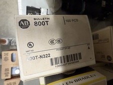 Qty.100 Allen Bradley 800T-N322 New In Box