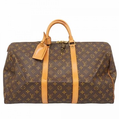Auth [6dc2570] LOUIS VUITTON Boston bag Monogram Kiepol 50 M41426 Brown [Pre...