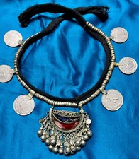 vintage Tribal belly dance necklace