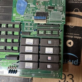 Original Not Working Street Fighter 2 Capcom ARCADE Video GAME PCB BOARD O17-3