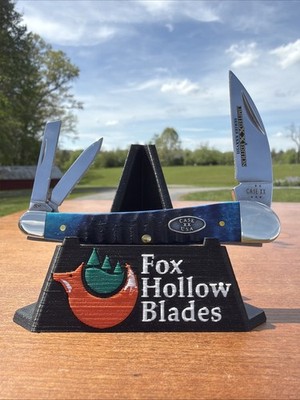 Case XX 2025 Limited Ed. Ocean Blue Gator Jig Bone 6355WH SS Seahorse Whittler