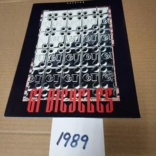 GT BMX catalog 1989 old school cool new condition