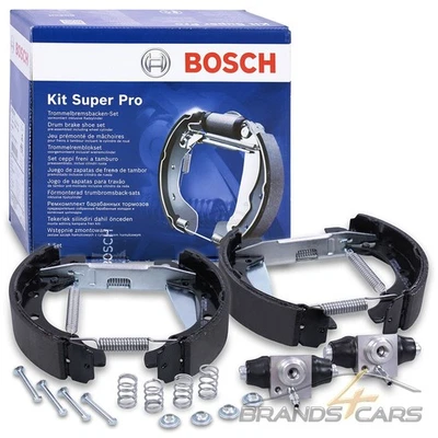 BOSCH BREMSBACKEN SATZ SUPER PRO HINTEN FÜR VW POLO 6N 9N CLASSIC 6V VENTO 1H - Bild 1 von 4