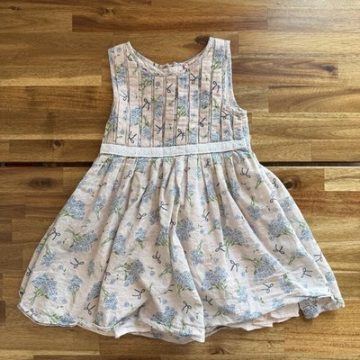 Ruby & Bloom Girl Flower Bouquet Dress Size 3 Classic Eastern Cottagecore