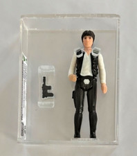 Star Wars Vintage CAS 85 Han Solo Large Head Kenner AFA Loose