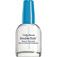 Sally Hansen Double 0.45 Fl Oz Pack of 1 , Duty Base and Top Coat