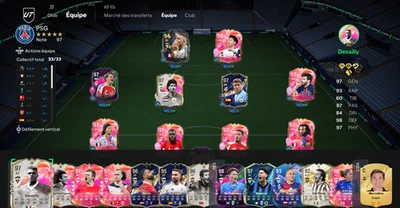 Compte EA Sport FC 25 Steam Avec une equipe Full au dessus 90 de gen et MBAPPE - Photo 1/2