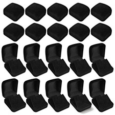 20 Pcs Black Velvet Challenge Coin Presentation Display Box 30mm Single...