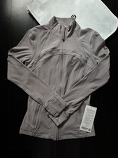 Lululemon Define Jacket nulu In Mauve Gray SZ 8 NWT