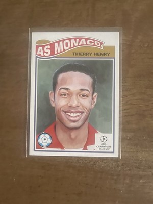 2025 Topps Living Set UEFA Champions Thierry Henry #819 AS Monaco