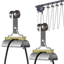 Sktrex Cable Trolley For Electric Hoist Cablec Track Rail Festoon Cable Trol...