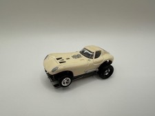 Vintage Aurora Slot Car HO Tjet Cheetah White
