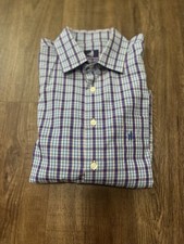 Mens Johnnie-O Long Sleeved Cotton Button downs shirt.