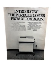 1974 Xerox 3100 Portable Copier Vintage 3 Page Office Technology Advertisement