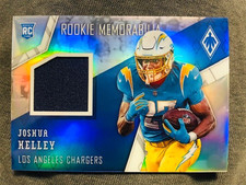 2020 Panini Phoenix Joshua Kelley Rookie RC Memorabilia Jersey Relic /100 Rare