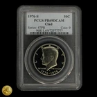 1976-S Proof Silver Clad Bicentennial Kennedy Half Dollar PCGS PR69DCAM -E1019