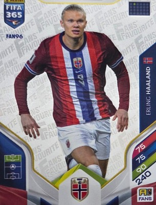 Panini 365 adrenalyn XL 2026 FAN 96 Fans Favourite Erling Haaland Norwegen
