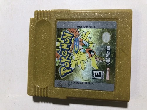 Pokemon Gold Verion / Gameboy Color / Factory Game / Needs Battery Replacement