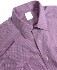 Brooks Brothers 1818 Men Regular Fit Non Iron Gingham Button Down Shirt 16 34