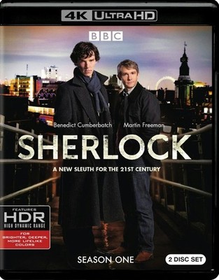 Sherlock Season One 4K UHD Blu-ray Benedict Cumberbatch NEW