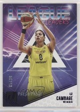 2019 Panini Donruss WNBA League Leaders Press Proof Purple 85/99 Liz Cambage j8p