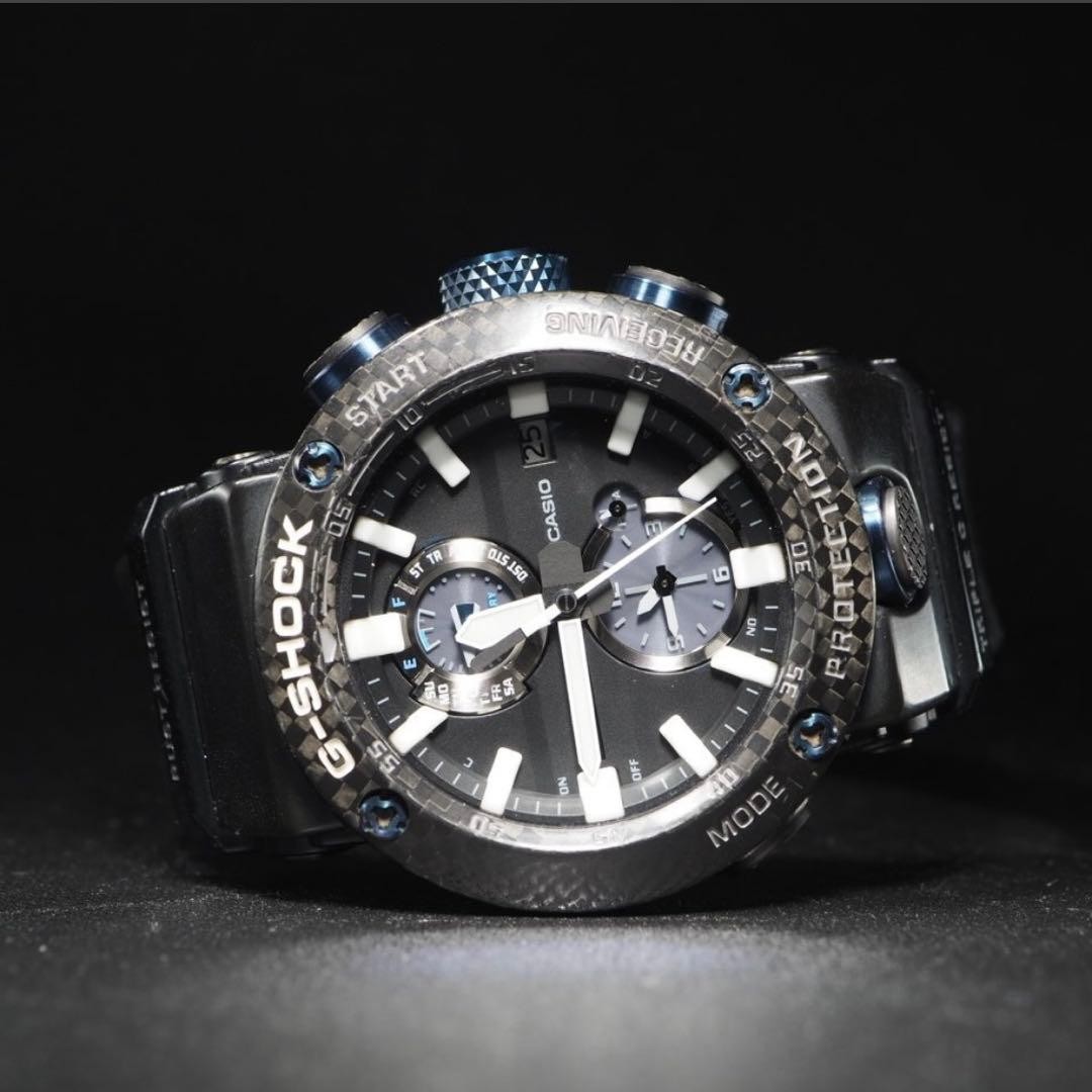 G-SHOCK GWR-B1000-1A1JF Carbon Resin Radio Solar Men's Watch G407