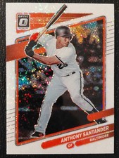 2021 Panini Donruss Optic Anthony Santander White Sparkle Prizm #199 SP